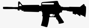 Ar-15 Style Rifle M4 Carbine Assault Rifle Firearm - Assault Rifle Clipart #277298