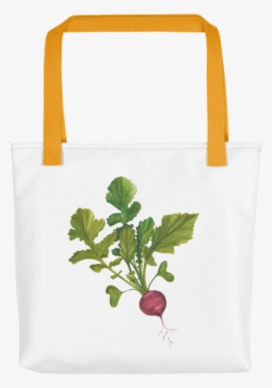 Radish Watercolor Tote Bag - Cute Monster Tote Bag #277350