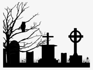 Dead Tree Clipart - Cemetery Png #277412