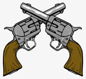 Drawing Cowboy Gun Png - Guns Clip Art #277802