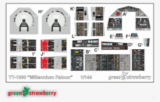 Quick View - Millennium Falcon Cockpit Decals #278255