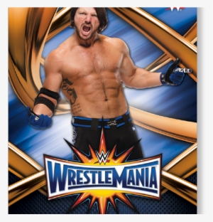 Aj Styles 2017 Wwe Road To Wrestlemania Wrestlemania - Official Wwe The Shows Soft Gel Case #278553