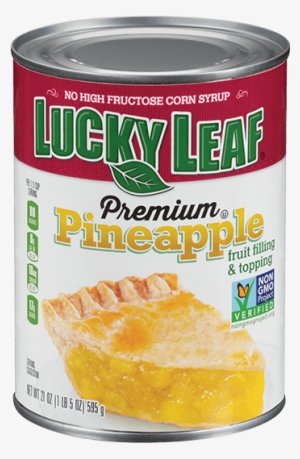 Premium Pineapple Fruit Filling & Topping - Lucky Leaf Premium Caramel Apple Pie Filling 21 Oz. #278759