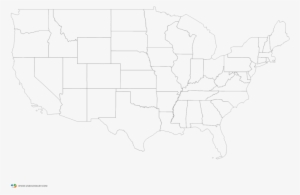 Usa Map Outline Png #278992