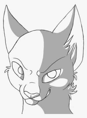 Ki85kxq4t - Warrior Cat Face Drawing #279082