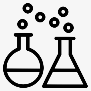 Chemical Reaction Test Lab Conical Flask Beaker Comments - Chemical Icon Png #279198