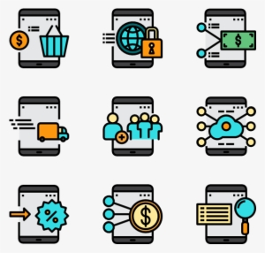 Tablet Application - Machinery Icons #279420