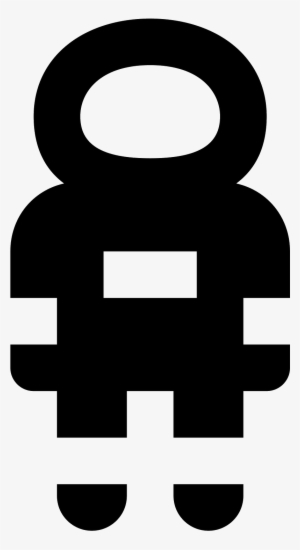 This Is A Picture Of An Astronaut With A Helmet On - Astronaut Icon White #279897