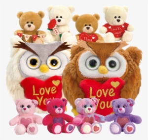 Soft Toys - Adoraball Owl Plush Toy Cream #2700224