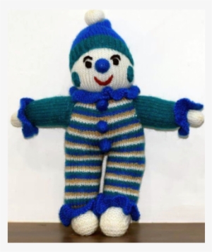 Handknitted Soft Toy Joker From Kumaon,uttarakhand - Stuffed Toy #2700356