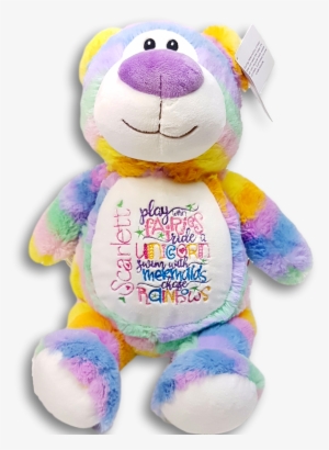Riding Unicorns Personalised Embroidered Soft Toy Name #2700481