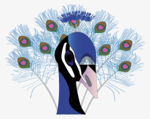 Peacock Clipart Head - Colorama Coloring Books With Pencils: 2016 (mandala #2700521