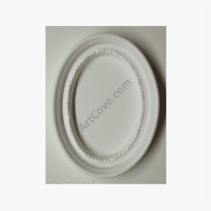 Oval Frame Plaster Mold - Circle #2700582
