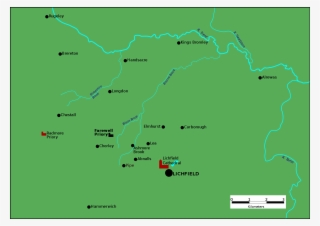 Sketch-map Showing Locations Of The Main Estates And - Map #2701059