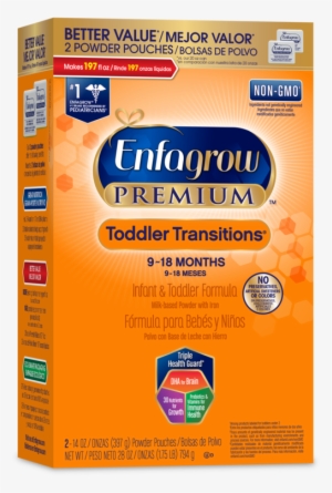 Enfagrow Premium Toddler Transitions Formula Powder, - Enfagrow Premium Toddler Transitions Infant & Toddler #2701425
