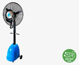 Pedestal Mist Fan - Mechanical Fan #2701894