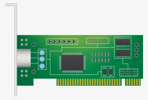 Computer Lan Card Png Clipart - Lan Card Clipart #2702097