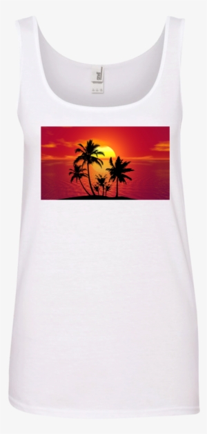 Tropical Dream Ladie's Shirts - Tropischer Mousepads #2702707