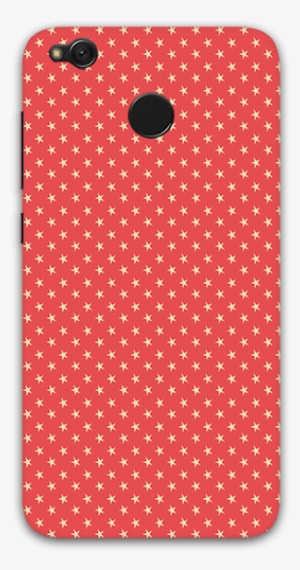 Red Background Start Redmi 4 Mobile Case #2703042