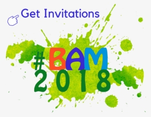 Get Invitations - Green Paint Splash Transparent #2703479