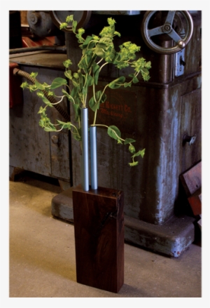 Discontinued Walnut Vase - Christian Cross #2703504