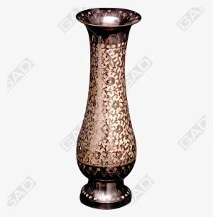 Flower Vase Glass Jasmine Gold Firki - Jasmine Black #2703704