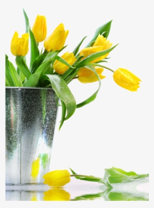 Le Jaune À Rungis - Yellow Tulip Flower Bouquets #2703733