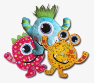 Monster Mash By 1 2 3 Embroidery - Stuffed Toy #2703861