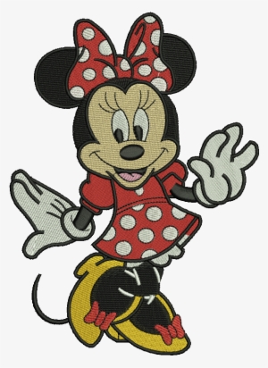 Custom Embroidery Designs Is An Art Of Converting The - Minnie Mouse #2703959