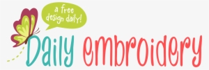 Daily Embroidery Subscription - Calligraphy #2703961