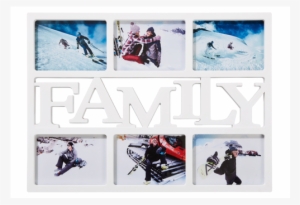 Collage Picture Frame, "family" - Melinera Bilderrahmen Collage - Bilder & Bilderrahmen #2704038