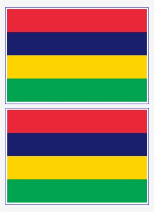 Download This Free Printable Mauritius Template A4 - Flag Of Mauritius #2704163