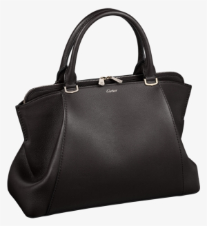 Black Handbag Cartier Png Clip Art - Cartier C De Bag Black #2704360