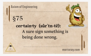 A Sure Sign Something Is Being Done Wrong - Cartoon #2704760