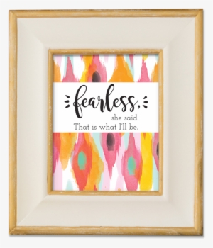 Fearless - Ikat - Zazzle Blau-und Goldfehlerloses Seit 1922 Plakat #2705125