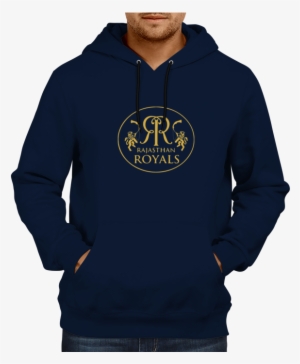 Ipl 07 N- Rajasthan Royals Hoodie Navy Blue - Virat Kohli Hoodie #2705968