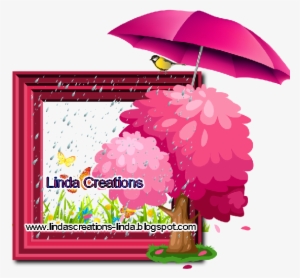 Linda's Cluster Frames And Frames - Pink Tree Clipart #2706032 Linda's Cluster Frames And Frames - Pink Tree Clipart #2706032
