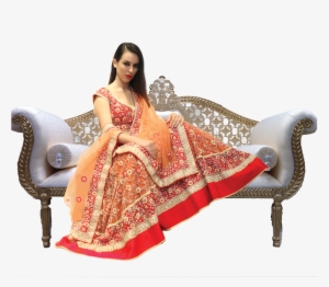 Red Orange Lehenga - Choli #2706290
