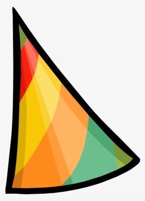 Hat Background Clipart Panda Free - Club Penguin 5th Year Party Hat #2707075