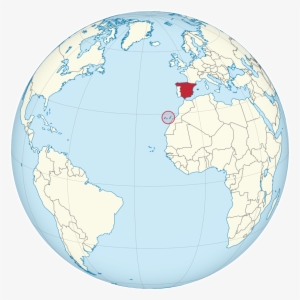 Spain On The Globe (cape Verde Centered) - Morocco On The Globe #2707588