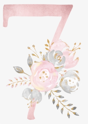 7 - Numeros Para Centros De Mesa Para Imprimir #2707615