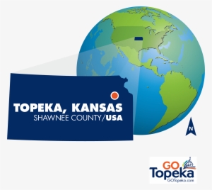 5 Gtep Globe-ks Map - Go Topeka #2707732
