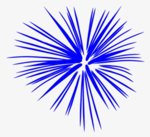 Clipart Fireworks Celebration - Red White And Blue Firework Png #2708390