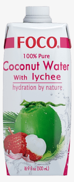 Lychee Lychee - Foco Coconut Water With Lychee #2709476