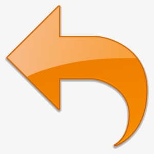 Open - Return Icon Orange Png #2709755
