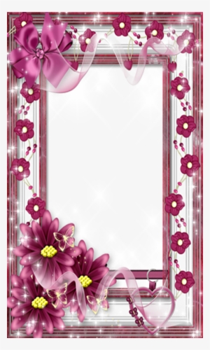 Beautiful Flowers Photo Frames - Free Transparent PNG Download - PNGkey