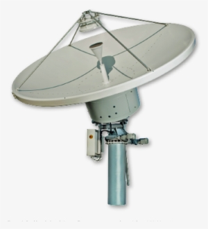 Dual Band Satellite Antenna Mounted On A Hiltron Hmam - Television Antenna #2709984