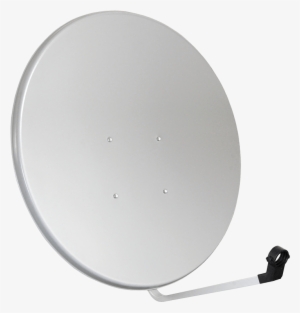 Megasat 110cm Mirror Steel Light Grey Front View - Megasat - Antenne #2710083