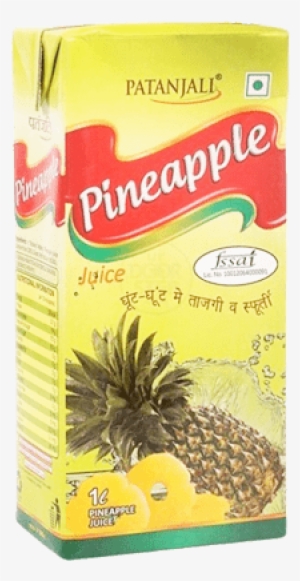 Patanjali Pineapple Juice 1 Ltr #2710393