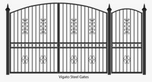 Vigate Steel And Wrought Irom Pedestrian And Driveway - Century Park #2710503